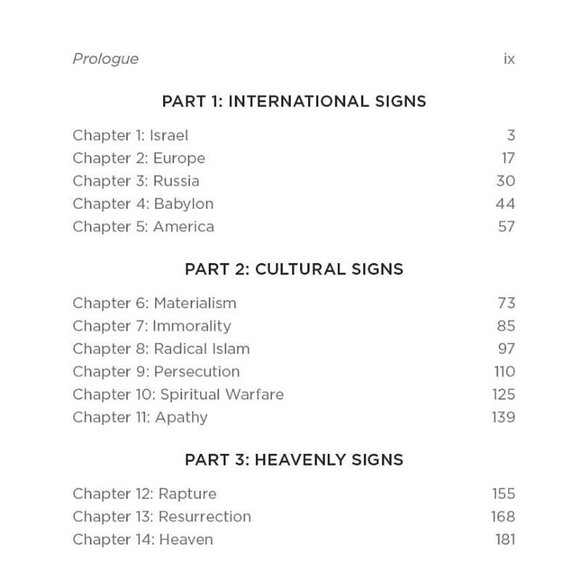 The Book of Signs: 31 Undeniable Prophecies of the Apocalypse Large Paperback - Picture 5 of 9